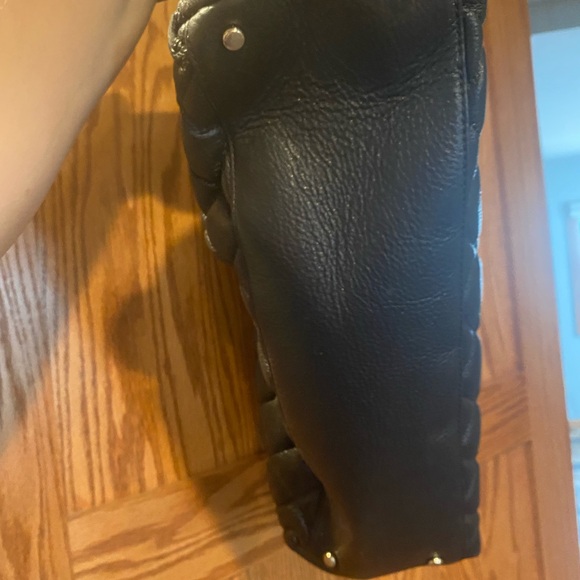 Kate Spade Black Leather Quilted Multi-Pocket Chain Strap Shouler Bag - EUC - Picture 7 of 11
